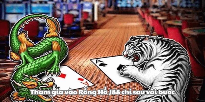 Tham gia vào game Rồng Hổ đơn giản chỉ vài bước